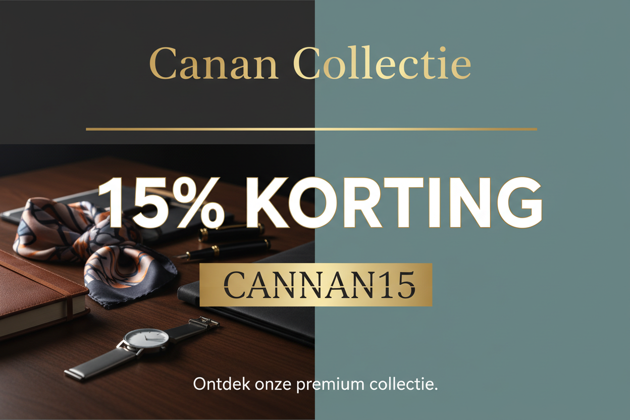 Cannan Collectie 15% Korting Banner